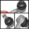 A-Premium 2 x Front Outer Tie Rod Ends, Compatible with