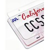 Drsvabze 2-Pack Clear License Plate Covers and Frames - Acrylic