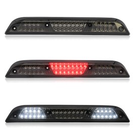 LUDARM Smoke Lens LED 3rd Brake Light Compatible with F150 2015-2020 F250 F350 F450 F550 2017-2020 for Maverick 2021-2024 for Ranger 2019-2020Third Brake Cargo Light sassembly