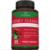 Kidney Cleanse Supplement-Kidney Support Formula With Cranberry - 60 Capsules