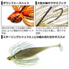 Daiwa Rapids Swimmer Bass Lure, 5/8 oz, Black