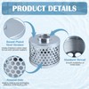 Round Hole Suction Strainer Filter, Hose Water Pump Inlet Strainer,