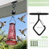2 Ganci da Soffitto per Piante Sospese, 7.5 cm Ganci