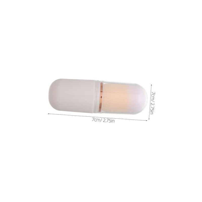 Ipetboom Professional Mini Makeup Brush Set Retractable Travel Size Blush