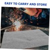 Operitacx Fireproof Welding Blanket Thick Flame Retardant Mat for Soldering