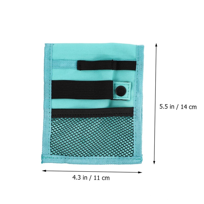 Operitacx 1 Pocket Organizer Tool Pouch Nurse Pen Protector Emerald