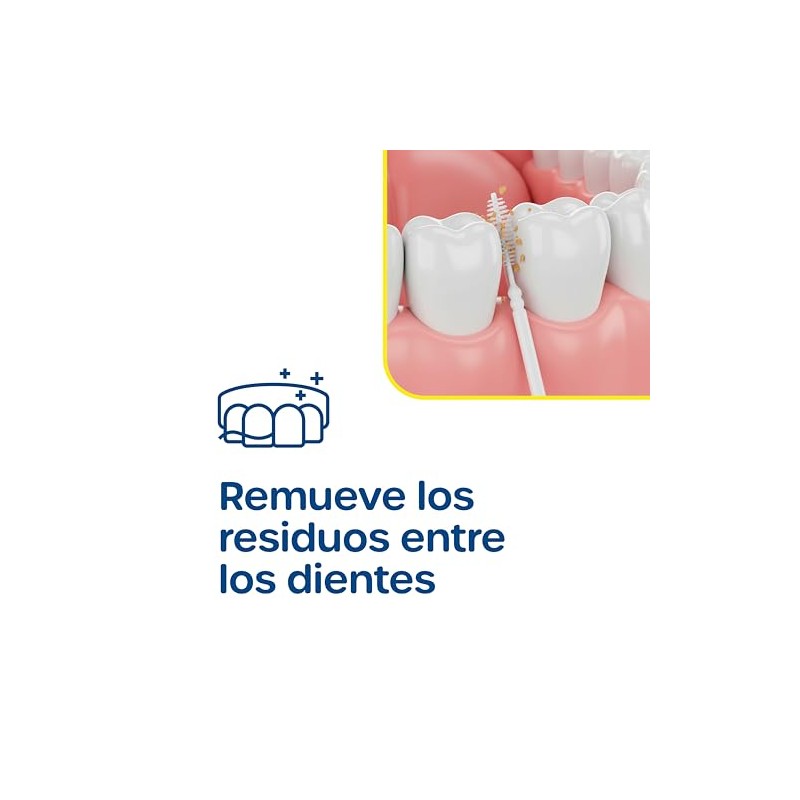 Cool Shock | Palillo Interdental 60pz. Doble punta con cepillo.