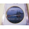 US NAVY - USS NORTH CAROLINA / BB-55 Challenge Coin