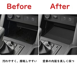 Ysemco Compatible Mitsubishi Triton LC2T LC Series (February 2024 and up) Center Console Storage Box Rubber Mat Accessories (Not Compatible with Wireless Charging)