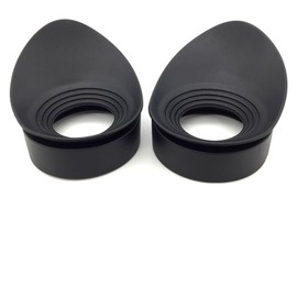 FSLMEIL A Pair of Binoculars Rubber Eye Cups Eye Guards Caps ID 40MM/1.57”Suit for 39mm/1.5“ - 42mm/1.65" Microscope Eyepiece Telescopes Eyecups