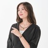 Phiten RAKUWA Bracelet Pendant, Gold, 6.7 inches (17 cm), Uses