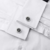 HAWSON 2.2 Inch Tie Clips and Cufflinks Set