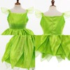 ZALOORIY Tinkerbell Fairy Costume for Girls Princess Dress with Detachable