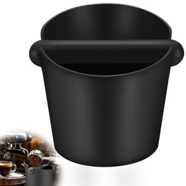 Kasanni Knock Container for Portafilter Knock Box Coffee Grounds Tee Container for Portafilter Coffee Knock Container Collection and Recycling of Coffee Grounds Container