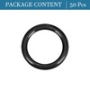 QUARKZMAN 50 Pieces Nitrile Rubber Washer Sealing Ring 16 mm