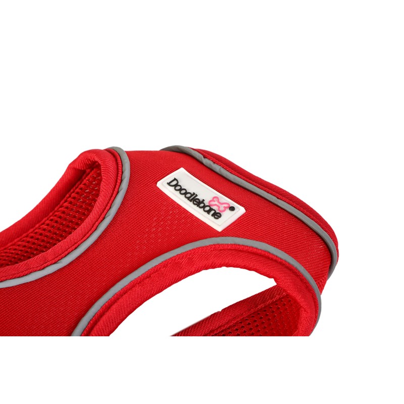 Doodlebone Snappy Harness, Ruby, 2