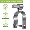 Insaga 304 Stainless Steel Chain Link Fence Gate Post Hinge,
