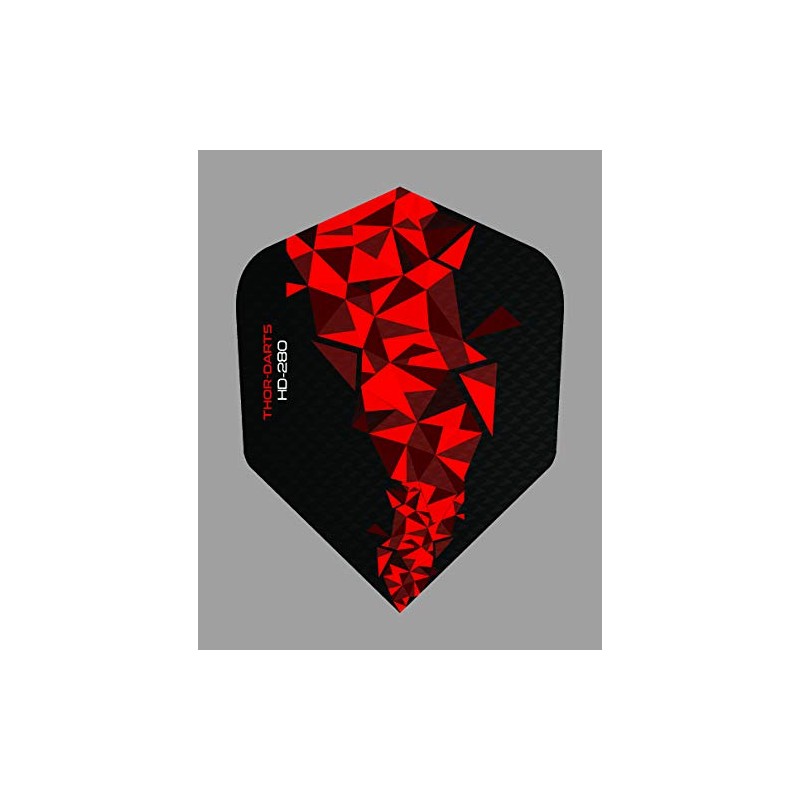 THOR-DARTS 21 x 150 Micron Ultra Strong Darts Flights HD-280