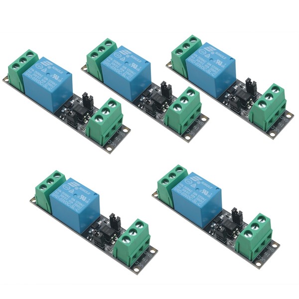 SJZBIN 5PCS Single 3V Relay Isolated Drive Control Module High