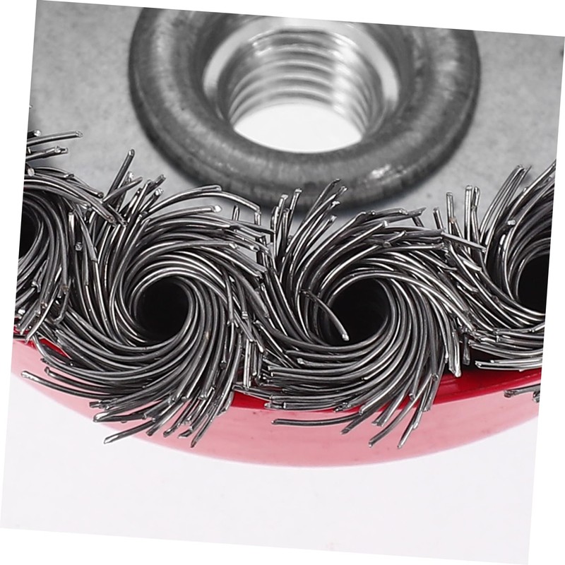 GLEAVI Heavy Duty Carbon Steel Wire Brush for Grinder Wire