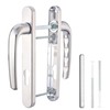 Hardver UPVC Front Door Chrome Handle Set, 92mm PZ 122mm,