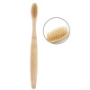 TEAMWILL 20pack Bamboo Toothbrush 100% Natural Organic Medium BPA Free