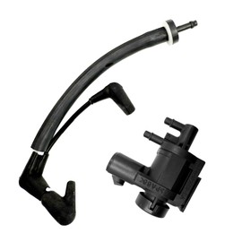 7L1Z-9H465-B Vacuum Solenoid Valve & FL3Z-3A788-B Auto-Locking Hub Vacuum Line Tube Check Valve Combo Kit Compatible with Ford F150 2015-2020, Ford Expedition 2018-2020, Lincoln Navigator 2018-2020