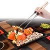 Joyzan Sushi Chopsticks, Moribashi Japanese Stainless Steel Chop Sticks Extra