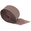 Brown Crepe Paper Streamers 2 Rolls Made in USA