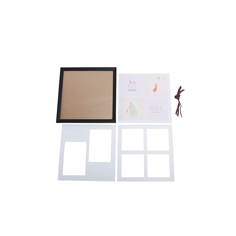 Vanjoh VANJOH 3-Way Square Frame 20 Square White 106216 [Includes