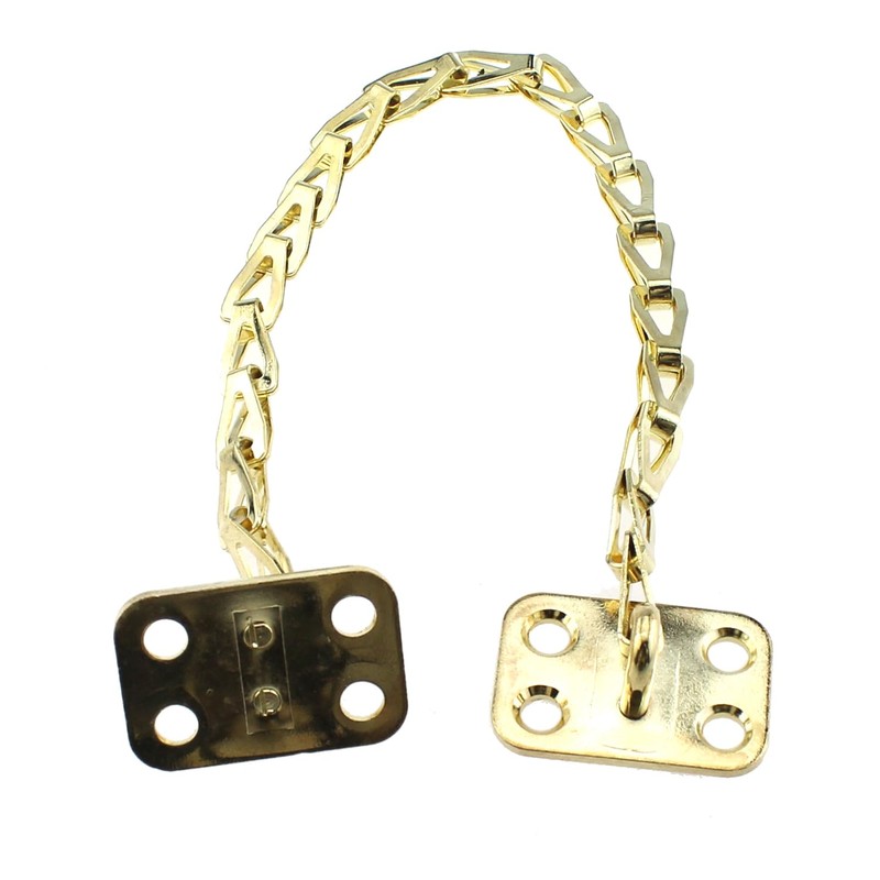 TAODAN Furniture Chain Hardware 12 Inch Long Solid Polished Brass