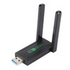 USB Wifi Adapter Dual Antennas Dual Band 5G 2.4G 1300Mbps