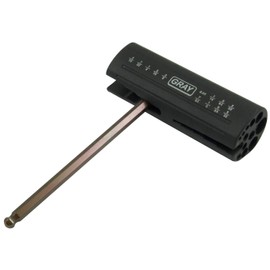 Gray Tools 68722 22 Piece SAE and Metric, Long Arm Ball S2 Hex Key Set