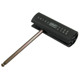 Gray Tools 68722 22 Piece SAE and Metric, Long Arm Ball S2 Hex Key Set