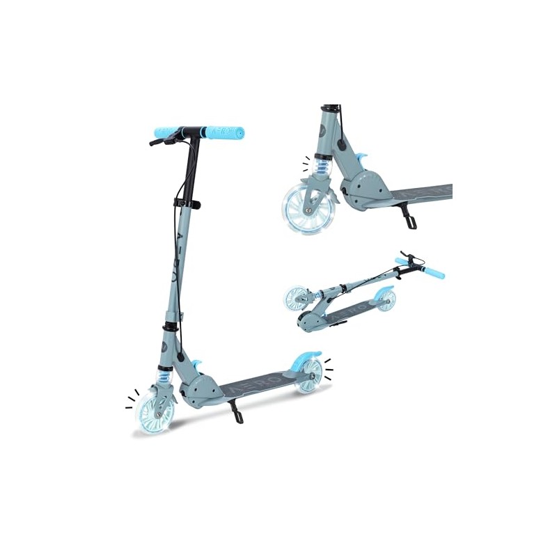 Aero Scooter for Kids 5-8 | Dynamic Lights, Hand Brake