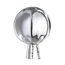 Farbglashütte Lauscha GmbH - ELIAS Glashütte Original Rose Ball 18 cm Silver Mirrored