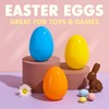 Coynurex 54PCS Fillable Easter Eggs – 2.17'' Plastic Hinged Eggs