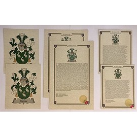 Camus - Last Name History and Coat of Arms from France Print Set (2 Pack)
