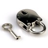 OZXNO 1PCS Vintage Mini Bear Padlock Key Lock Antique Style