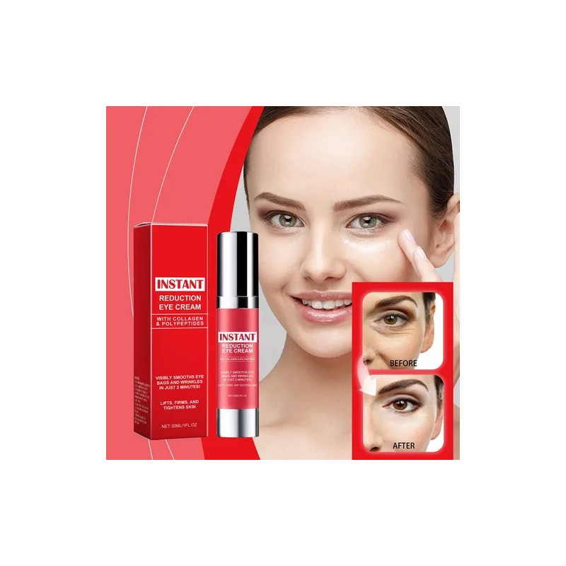 Crema De Reducción Instantánea Para Debajo De Los Ojos Que