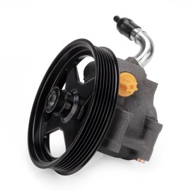LuluViolen Power Steering Pump, with Pulley, Compatible with Ford Crown Victoria 2004-2007 & Lincoln Town Car 2003-2006 & Mercury Grand Marquis 2004-2007, Replace# 7W1Z3A674B