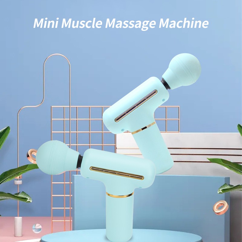 Mini Muscle Percussion Massager Deep Relaxation Portable Handheld 4 Speed
