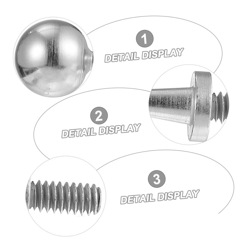 KONTONTY 2 Pcs Quality Material Camera Tripod Ball Screw Lightweight