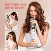 Hair Dryer Brush, 3-in-1 Rotating Round Hot Air Spin Brush
