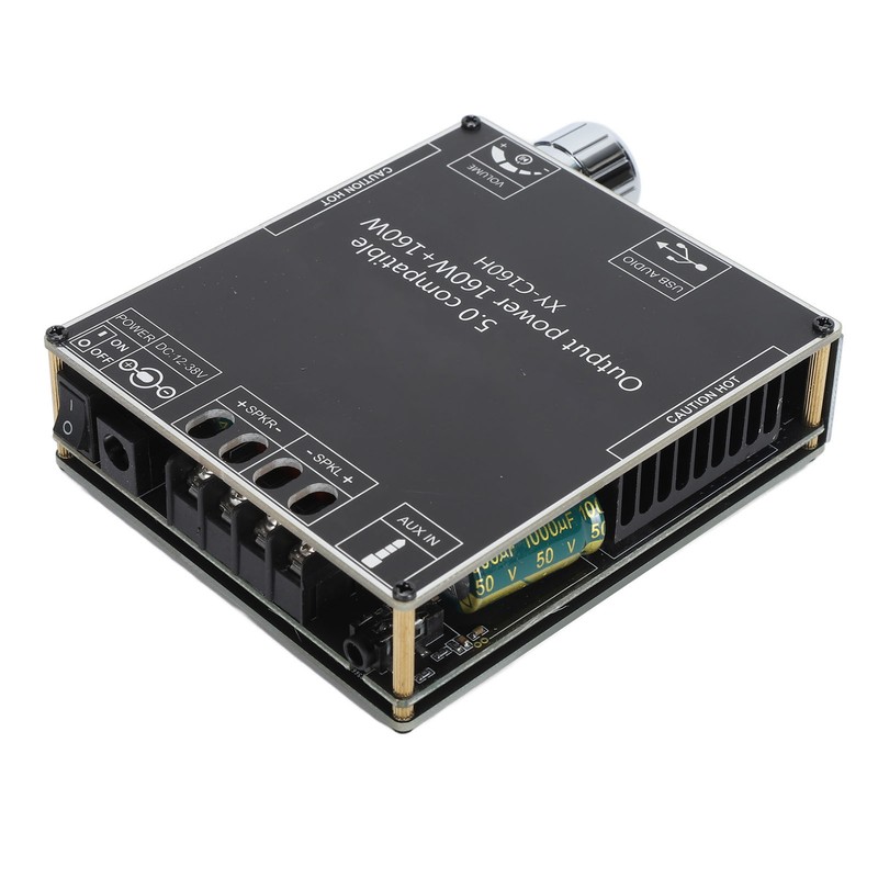 XY C160H Bluetooth Amplifier Board 2.0 Channel Stereo TDA7498E Chip