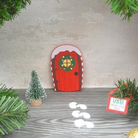 YöL Magical Christmas Elf Door Pixie Fairy Festive Decoration Santa Helper Kit