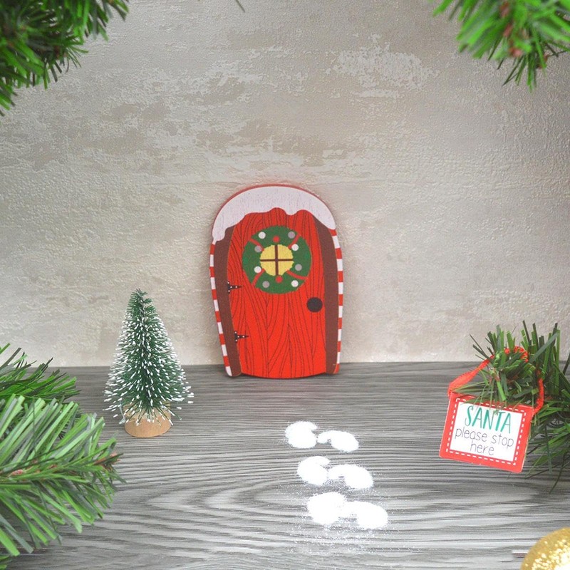 YöL Magical Christmas Elf Door Pixie Fairy Festive Decoration Santa