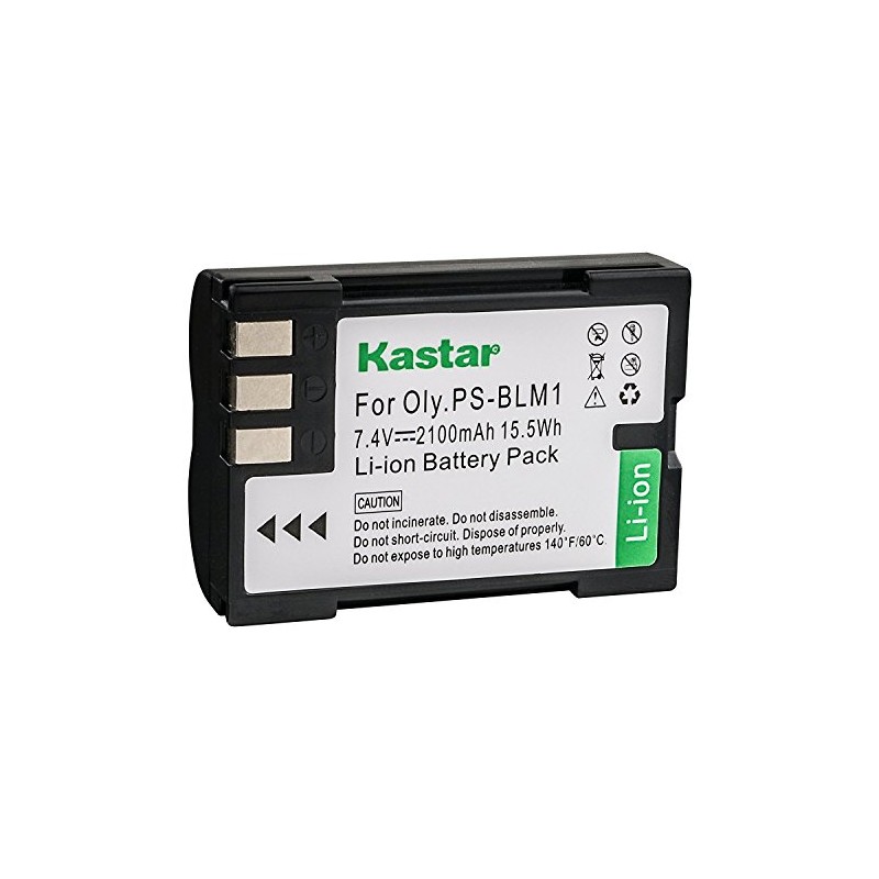 Kastar BLM1 Battery for Olympus BLM-1, BLM-01, PS-BLM1, BCM-2 and
