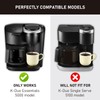 12-Cup Coffee Pot Replacement Compatible with Keurig 5000 K-Duo Essentials