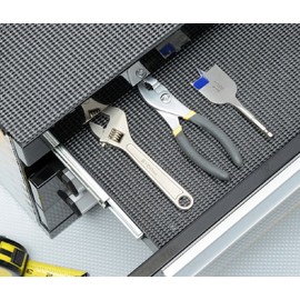 Con-Tact Brand Grip Premium with Microban Non-Adhesive Contact Shelf and Drawer Liner, 20" x 4', Graphite, 6 Rolls